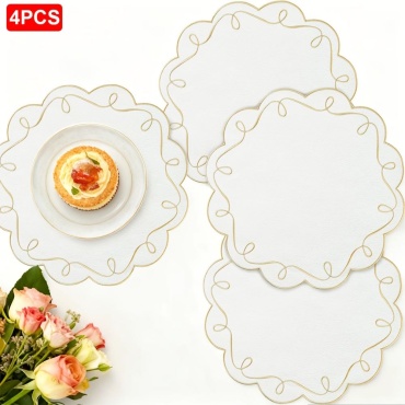 Сервировочный коврик GFL Home Classic home Classic-napkin1 38x38 см, полиэстер, хлопок, 4 шт