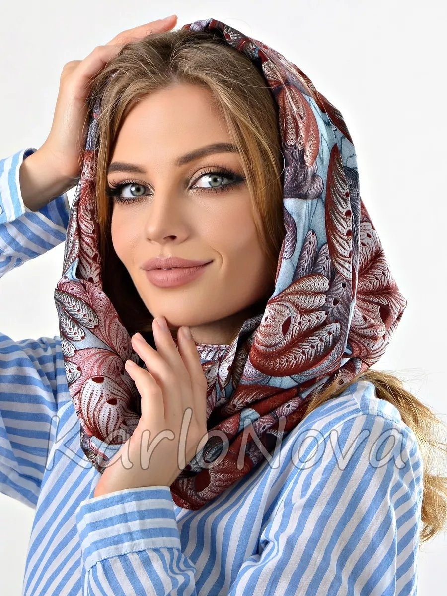 Снуд KarloNova вискоза 140 x 38 см