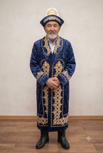 Национальный костюм синий