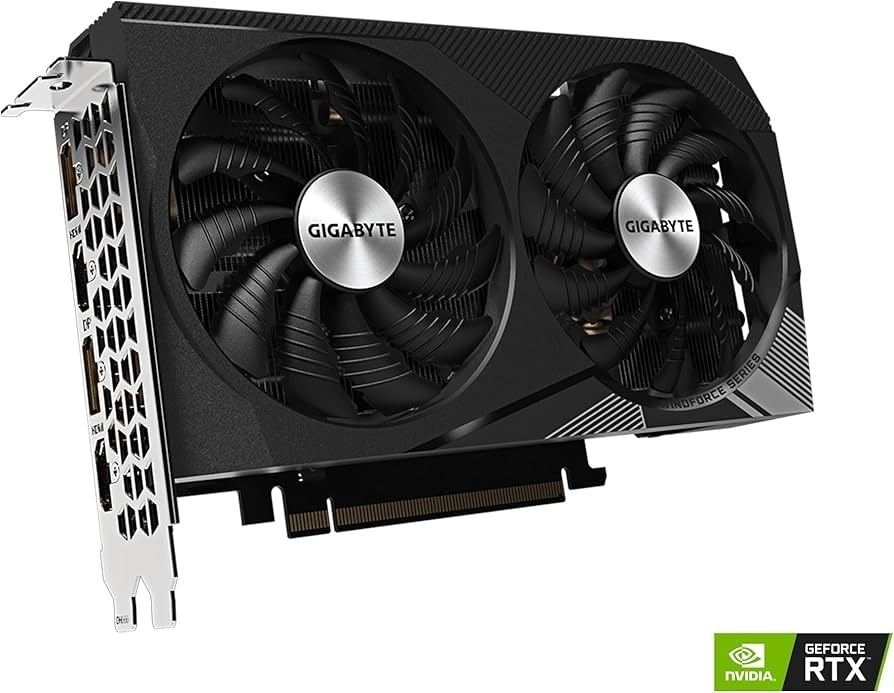 Видеокарта GIGABYTE RTX 3060 WINDFORCE OC Edition GV-N3060WF2OC-12GD REV2.0 12 ГБ