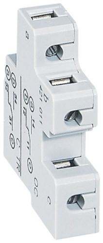 Legrand контактный блок 421011, пластик