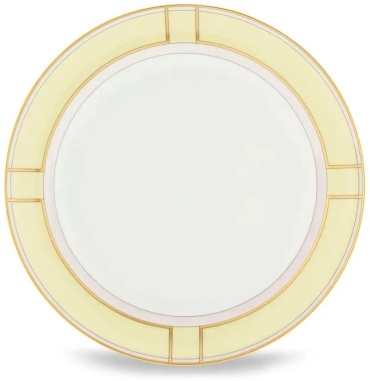 Десертная тарелка Ginori 1735 Diva 24 см, 1 шт, фарфор