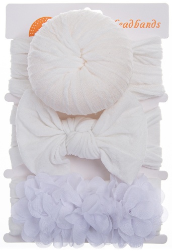 Повязка Headband DP0558-11 белый универсальный