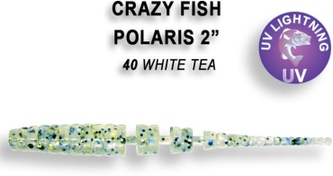 Мягкая приманка Crazy Fish Силиконовая приманка Crazy Fish Polaris 2 / 17-54-40-6 / 8 шт