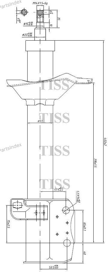 Амортизатор JD Амортизатор Подвески JAS0160