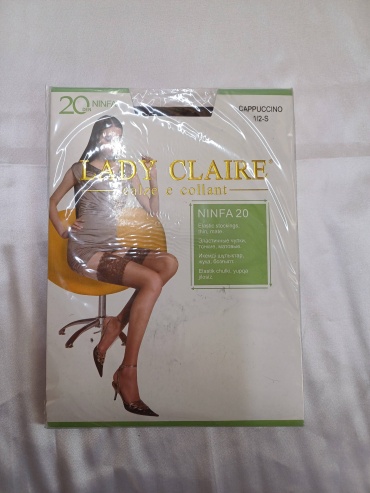Чулки LADY CLAIRE капучино