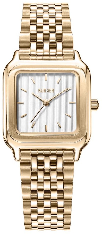 Кварцевые BURKER ModnyDom Macy Gold White нержавеющая сталь
