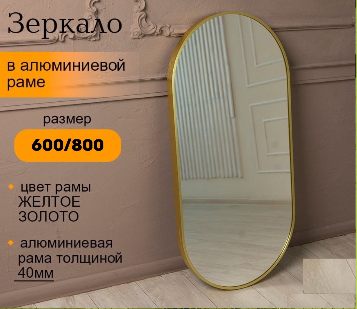 Зеркало настенное Aqvaplus 60x80 см