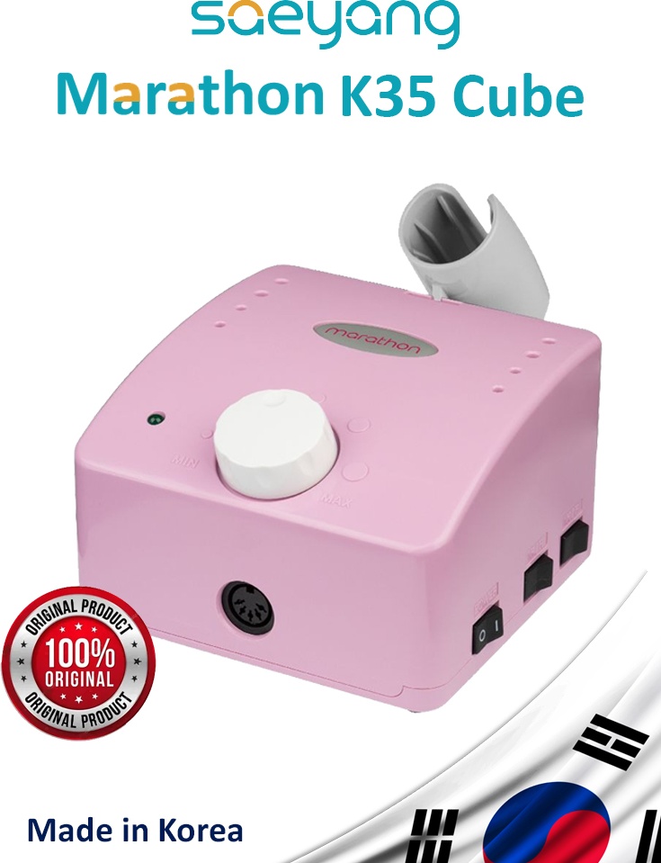 SAEYANG Marathon K35 Cube Pink (Розовый) блок маникюрного аппарата