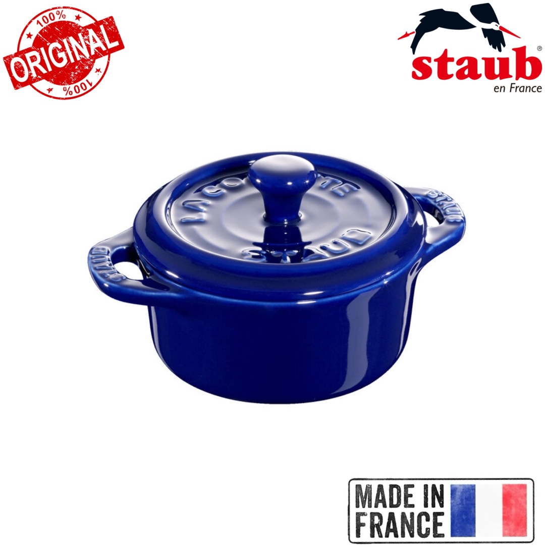 Staub форма Mini Cocotte Dark Blue 709956839, керамика