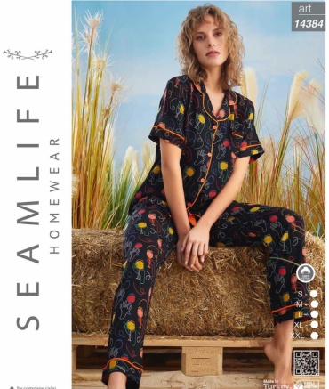 Пижама Seamlife черный