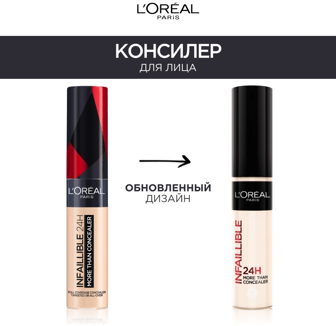Loreal Paris Infaillible More Than Concealer консилер 320 фарфор