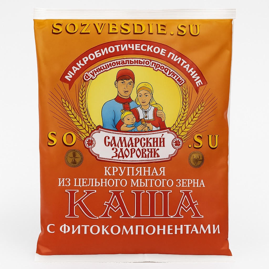 Самарский Здоровяк каша овсяная, пшеничная 240 г