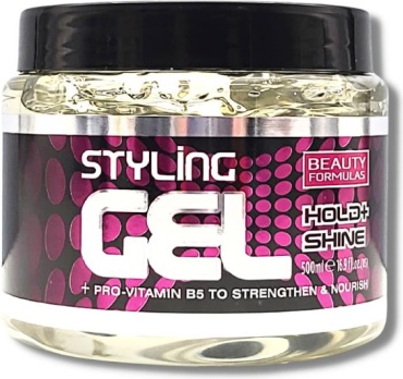 Beauty Formulas Hold Shine Pro-Vitamin B5 гель сильная фиксация 500 мл