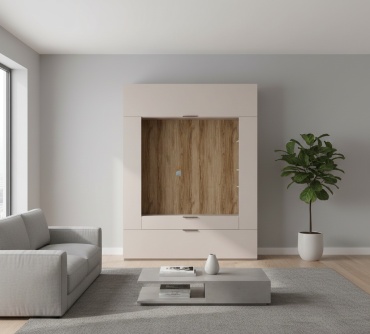 ТВ-тумба напольная Шатура Soho HB4-02.DS, 177.2x232.6x40 см, бежевый
