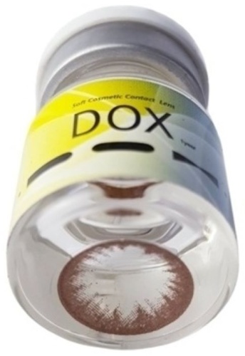 Контактные линзы DOX JS96 D.brown (коричневые) -2.75 кривизна 8.6 на год 2 шт
