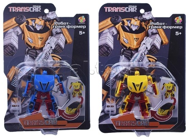 Трансформер 1TOY Transcar mini, высота 8 см