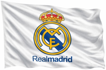 Флаг FC REAL MADRID 90x150 см