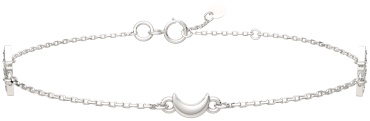 Lucente Silver BRA-LU-925-4614874-18 длина 18 см, вес 1.5 г серебро, плетение фантазийное
