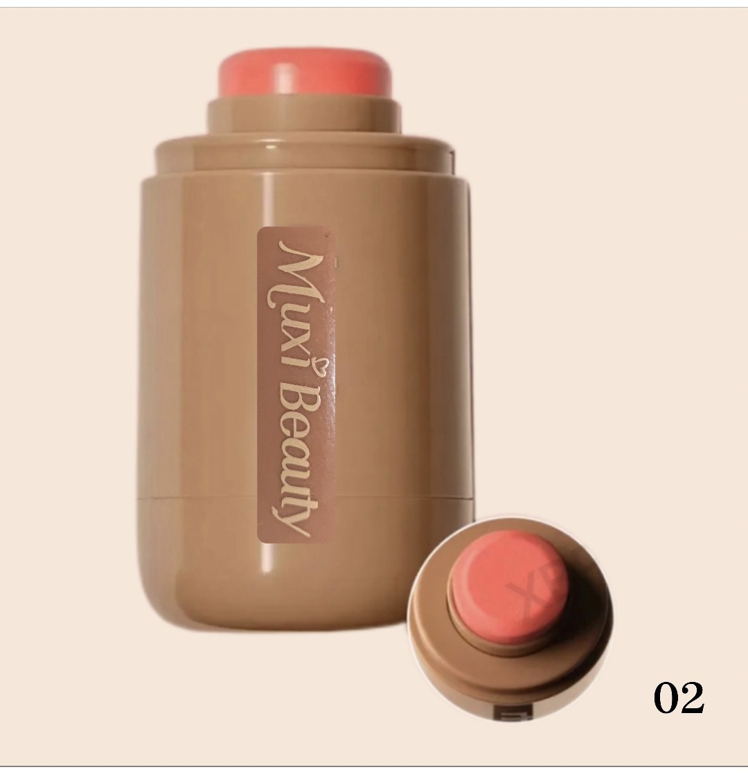 MuxiBeauty румяна 02 розово-коралловый