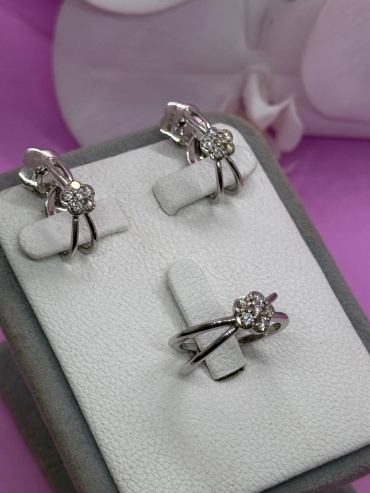 SAR JEWELRY Enisul-0001_8318_18 вес 9.5 г золото, бриллиант