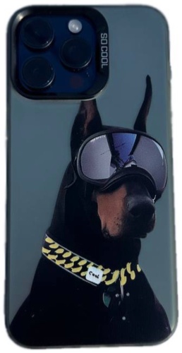 Чехол So Cool для Apple iPhone 16 серый