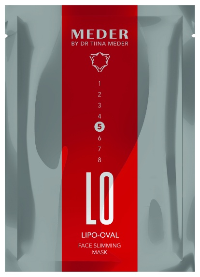 Маска для лица Meder тканевая Lipo-Oval 5 шт