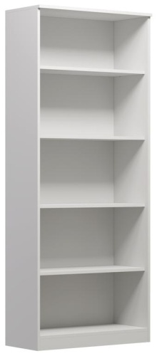 Стеллаж напольный Euromebel СИРИУС, 00069976, 78.2x34.8x190 см, белый