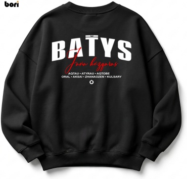 Свитшот BORI BATYS черный