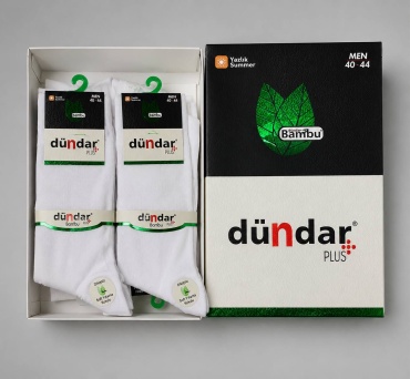 Носки Dundar 12 пар белый 40/44