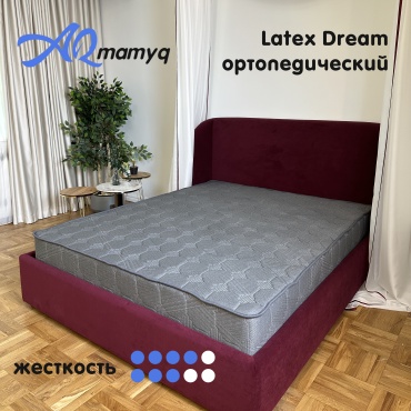 Матрас Ақ мамық Latex Dream, 200x200x24 см