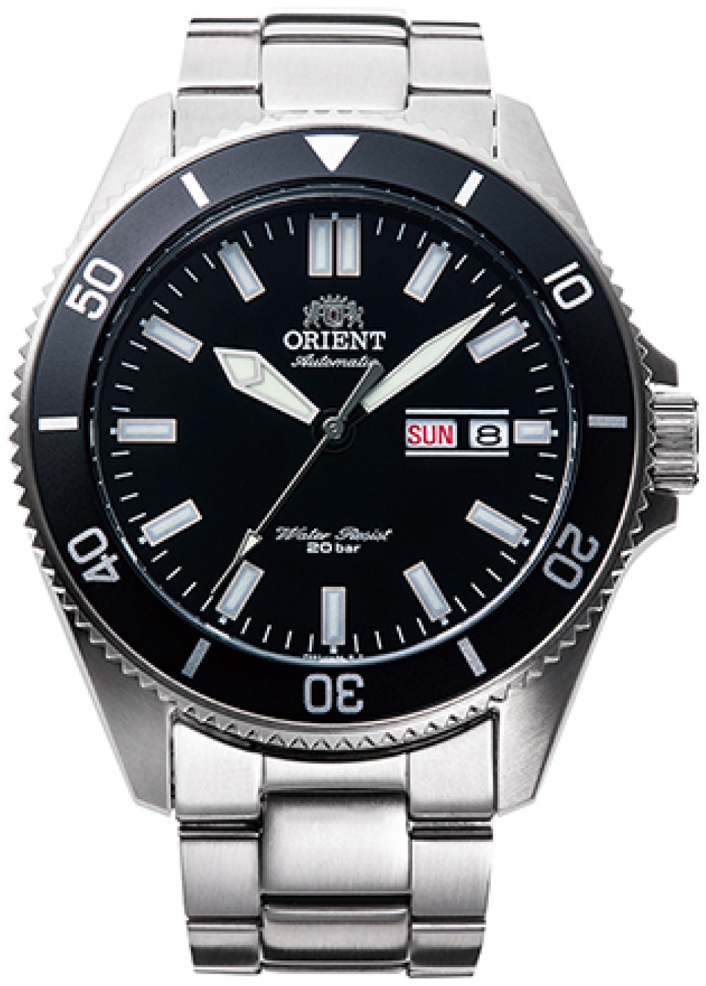 Механические ORIENT Mako RA-AA0008B39B нержавеющая сталь