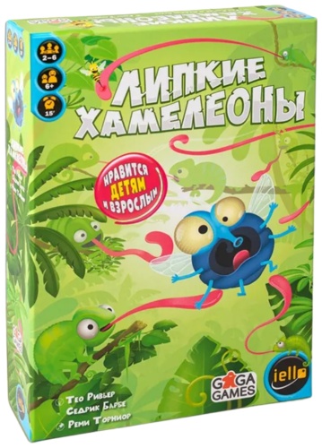 Настольная игра GaGa Games Липкие Хамелеоны
