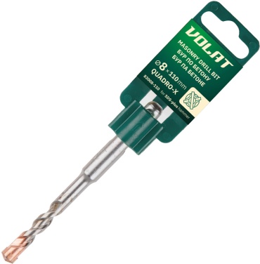 Бур SDS-plus Волат 83008-110, 8х110 мм, 1 шт