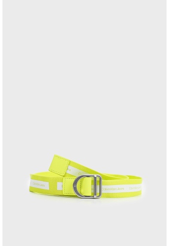 Ремень Calvin Klein Jeans полиэстер 75 см желтый