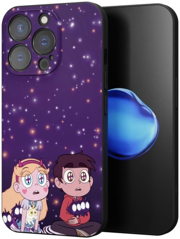 Чехол Mcover для Apple iPhone 15 Pro рисунок