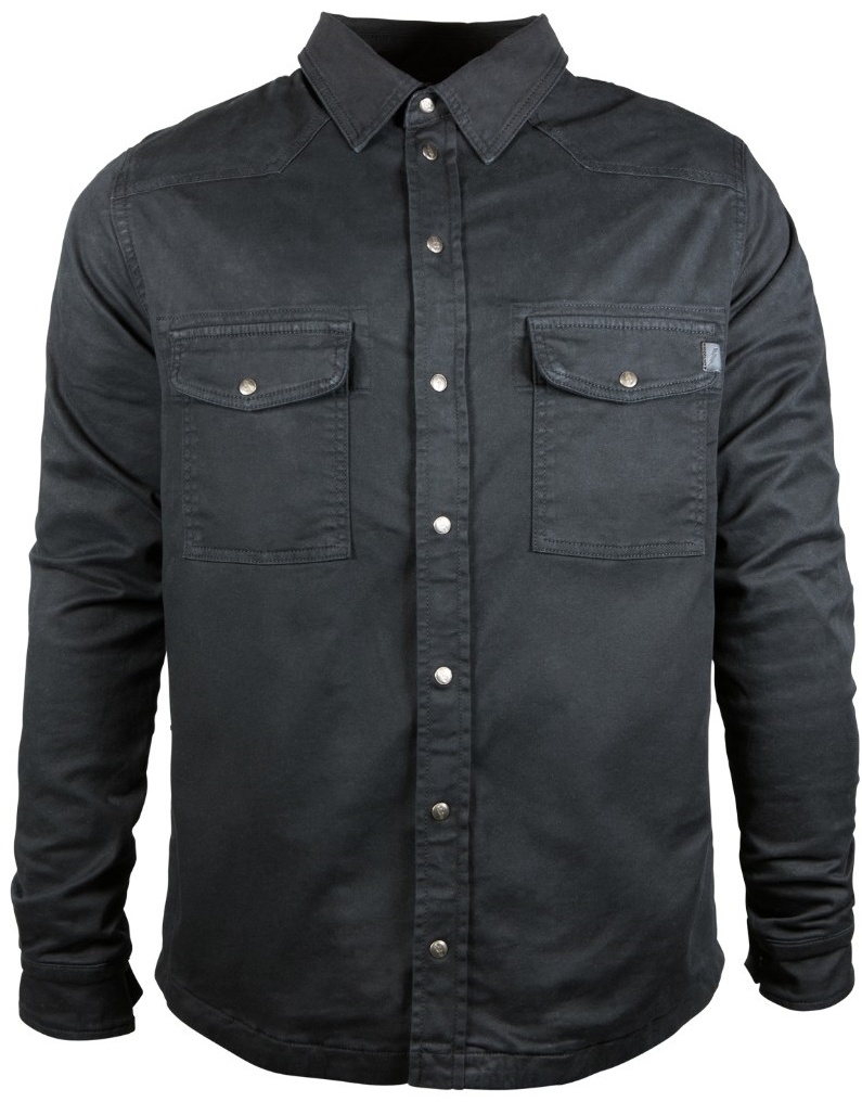 JOHN DOE Motoshirt черный 48