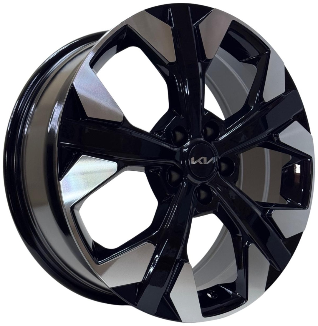 Wheels 1167DD 7.5x19/5x114.3 D67.1 ET45 4 диска черный, хром