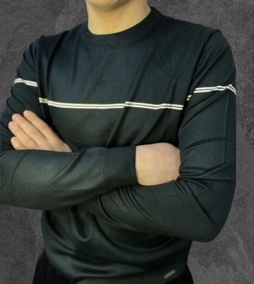 Кофта MEN S WEAR STORE темно-зеленый, светло-зеленый