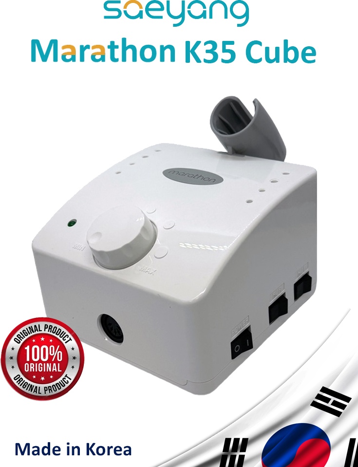 SAEYANG Marathon K35 Cube White (Белый) блок маникюрного аппарата