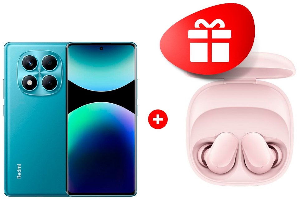 Смартфон Xiaomi Redmi Note 14 PRO 12 ГБ/512 ГБ синий + подарок