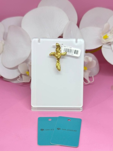 Крестик SAR JEWELRY Dnamada_4_1_3.59_10187 вес 3.59 г золото, без вставок
