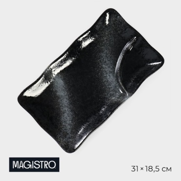Блюдо Magistro 31х18.5 см, фарфор, 1 шт