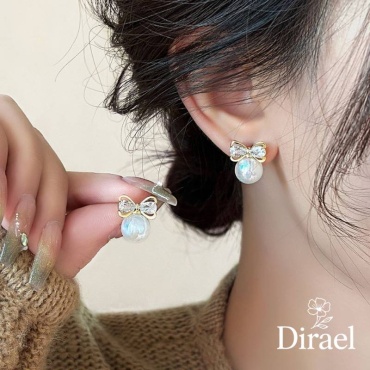 Серьги Dirael бижутерный сплав, искусственный жемчуг
