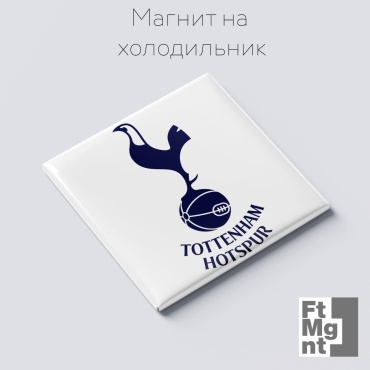 FtMgnt магнит-сувенир Сувенирный магнит Фк Тоттенхэм 1 шт