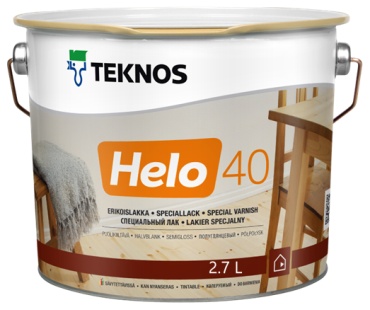 Teknos HELO 40 алкидно-уретановая основа, 2.7 л