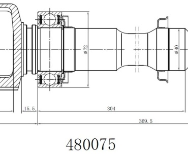 INKO шрус внутренний 480075_DHS_RO