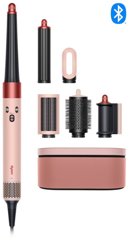 Dyson HS08 в розовом чехле стайлер розовый