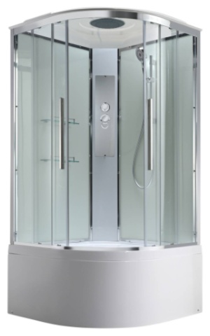 Душевая кабина KABINKA.KZ EM5011T, 220х110 см, высокий поддон