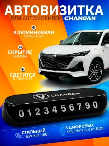 Автомобильная визитка 3546818050 черный
